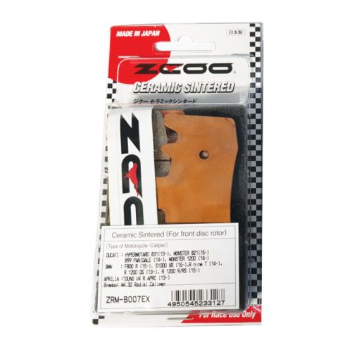 ZCOO B007 EX - COPPIA PASTIGLIE FRENO ANTERIORE