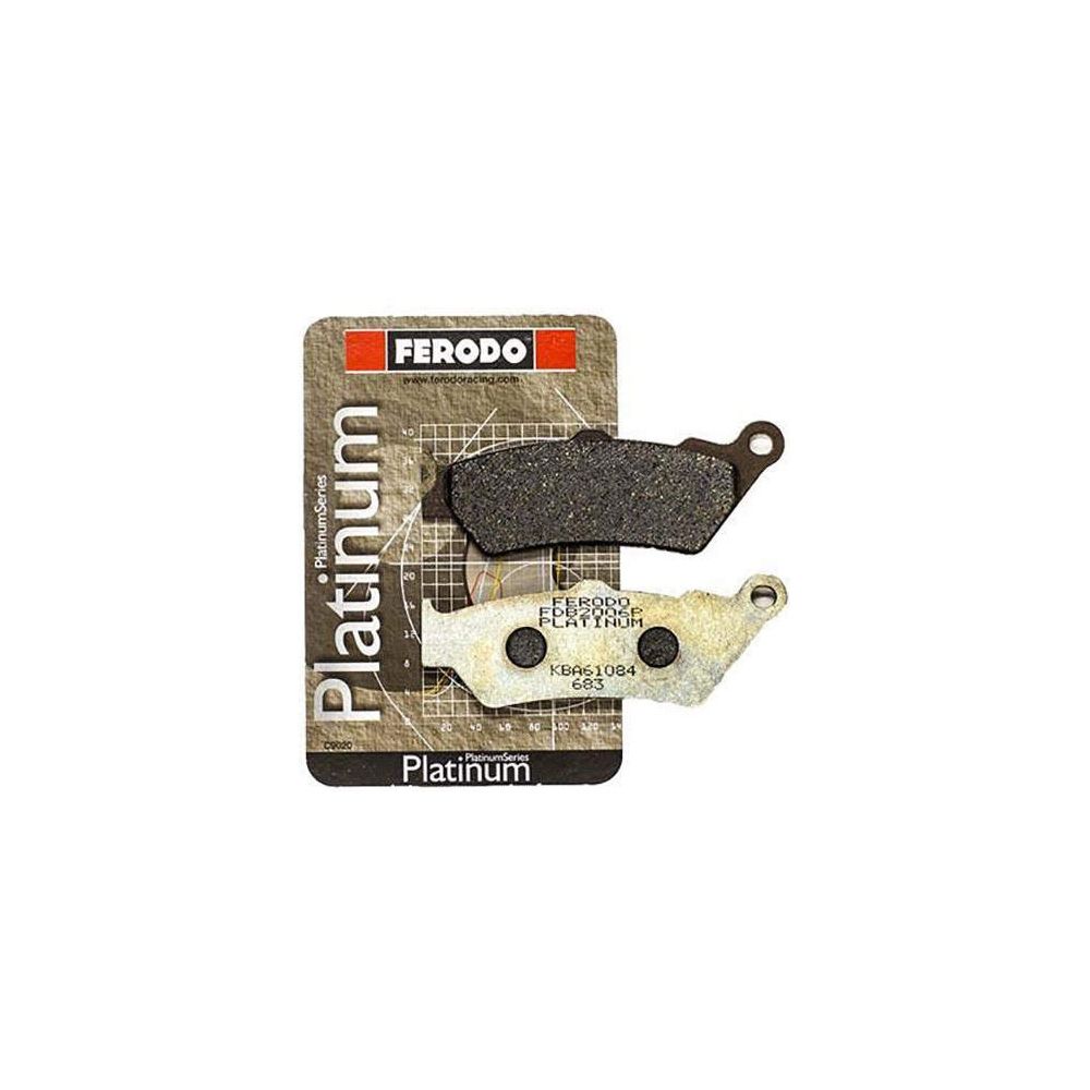 FERODO Coppia Pastiglie Freno posteriore PLATINUM FDB2006P