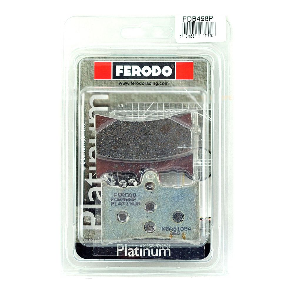 FERODO Coppia Pastiglie Freno anteriore PLATINUM FDB498P