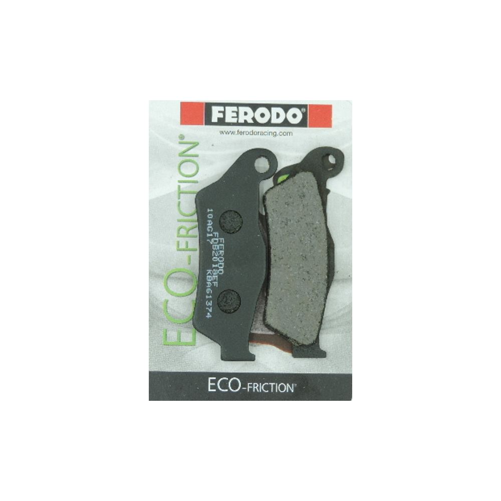 FERODO Coppia Pastiglie Freno posteriore ECO-FRICTION FDB2018EF