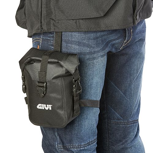 Borsello da Gamba GIVI T517 Impermeabile IP65 in Nylon TPU Nero