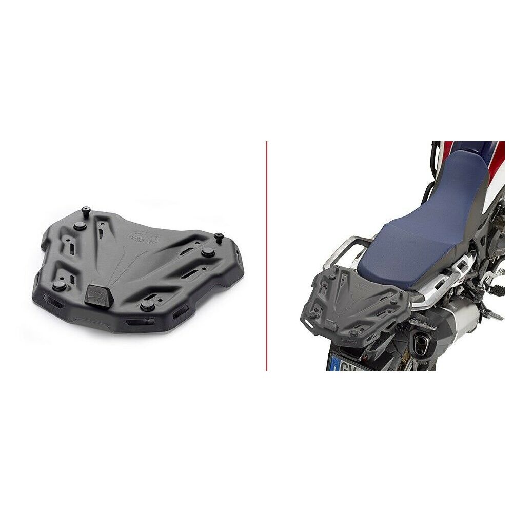 GIVI M9B Piastra Attacco Posteriore Monokey in Alluminio Nero