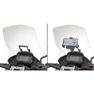 Traversino GIVI attacco dietro il cupolino per montaggio strumenti per BMW G 310 GS 2017 / 2026