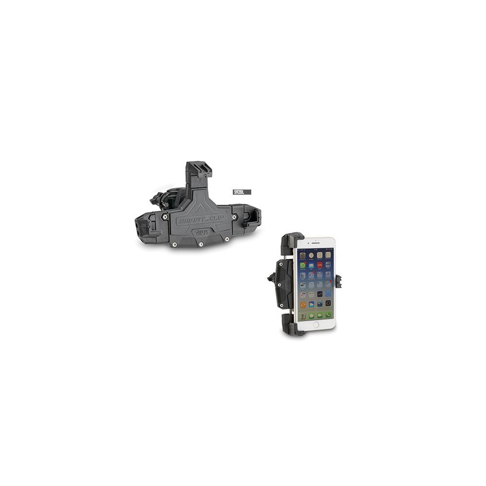 Pinza Porta Smartphone GIVI S920L Smart Clip Universale per Manubrio