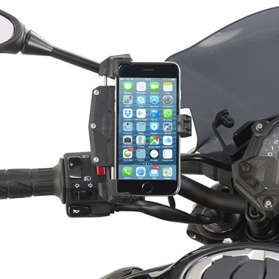Pinza Porta Smartphone GIVI S920M Smart Clip Universale per Manubrio