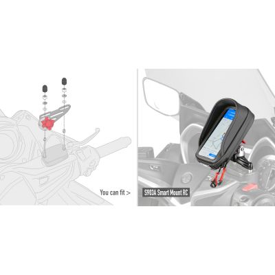 Kit viteria GIVI 02VKIT specifico per montare lo Smart Mount RC S903A e S904B