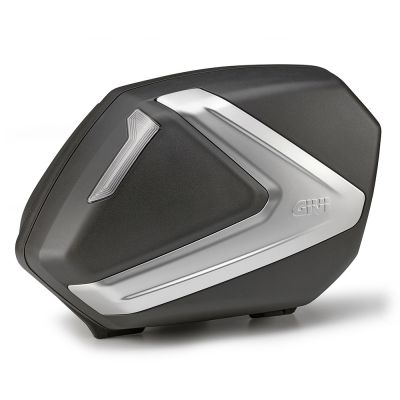 Coppia Valigie Laterali GIVI V37 Tech 37 Litri Catadiottri Fumé