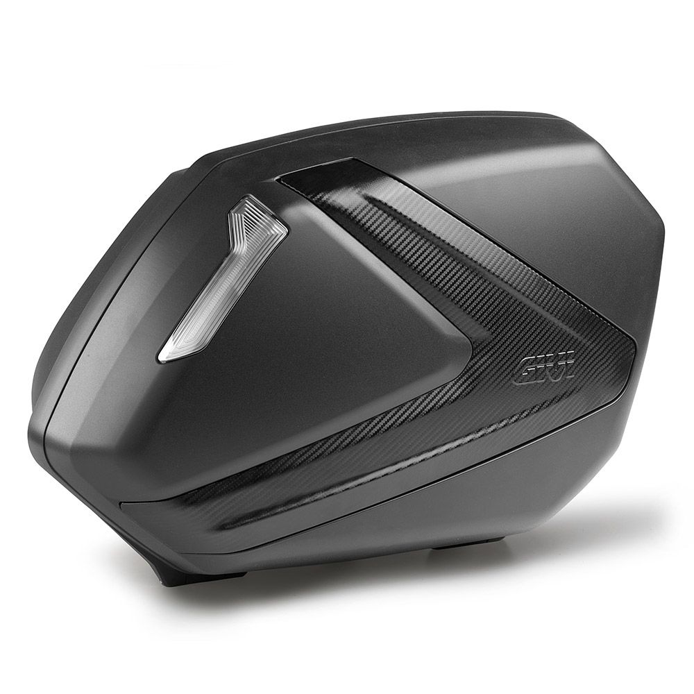 Coppia Valigie Laterali GIVI V37NN Tech 37 Litri Carbon Look