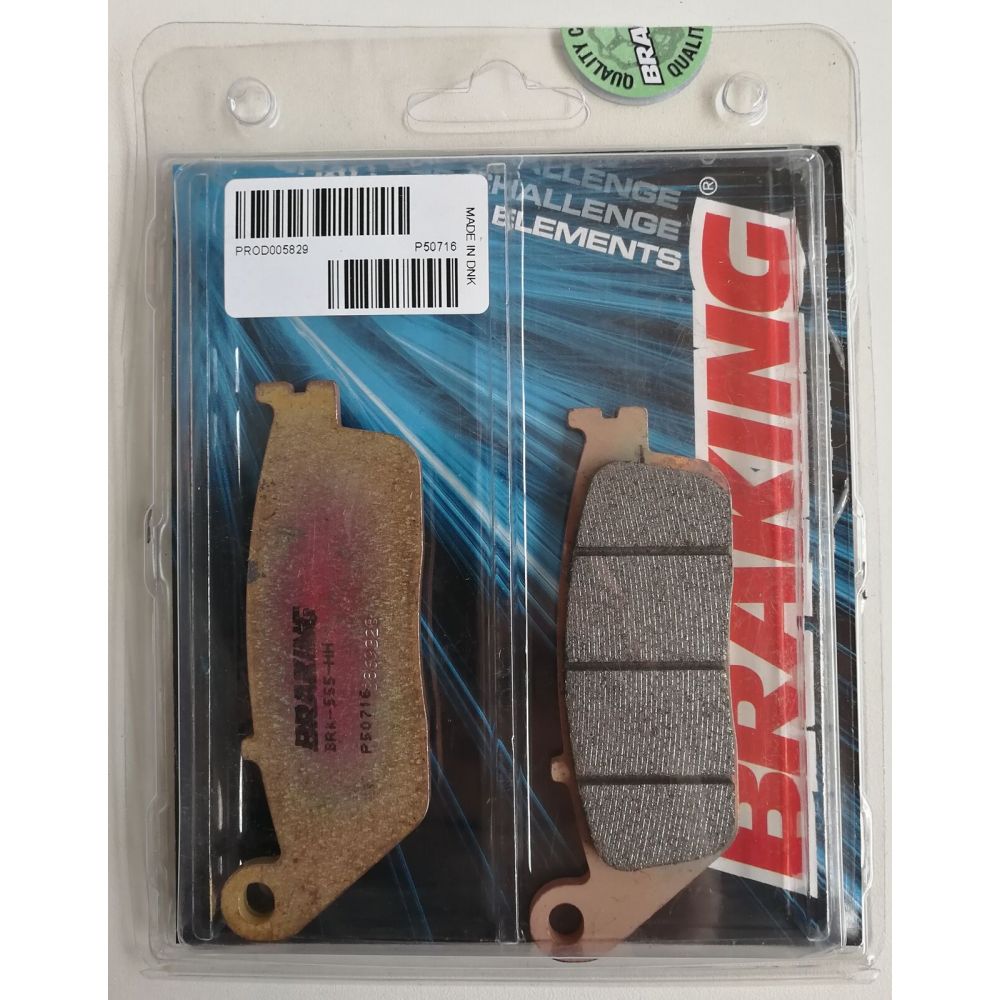 BRAKING coppia pastiglie freno anteriore P50716