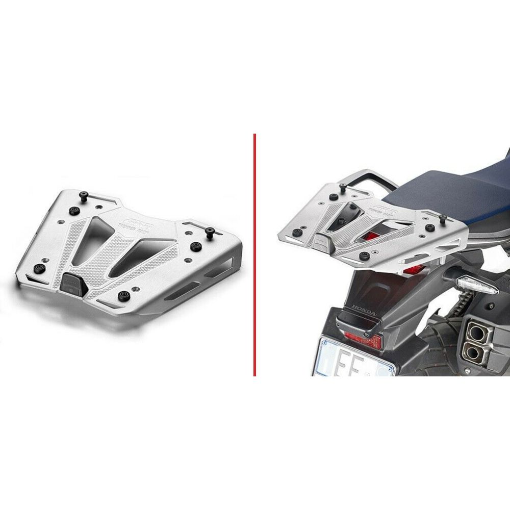 Piastra Monokey GIVI M8A Trekker Rack in Alluminio