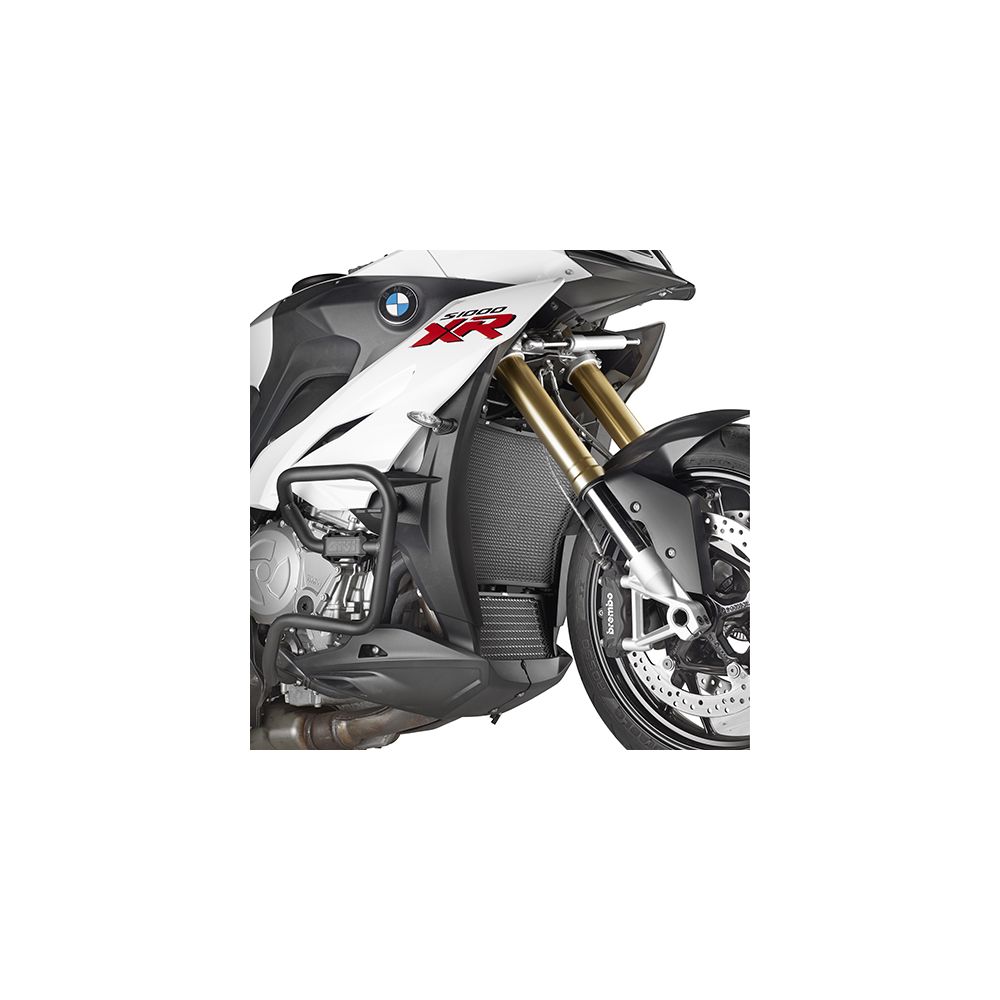 GIVI Protezione per radiatore in acciaio verniciato nero per BMW S 1000 R 2014 / 2020 -- S 1000 XR 2015 / 2019