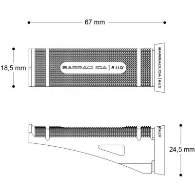 BARRACUDA Kit Pedane Argento Universali