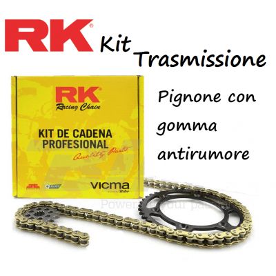RK Kit Trasmissione Catena 525 Corona 42 Pignone 16 per HONDA CRF 1000 L AFRICA TWIN 2016 / 2019