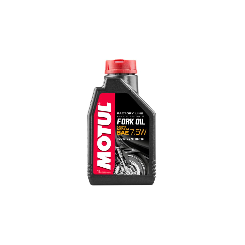 MOTUL FORK OIL FACTORY LINE 7.5W Lubrificante olio idraulico per ammortizzatori e forcelle moto