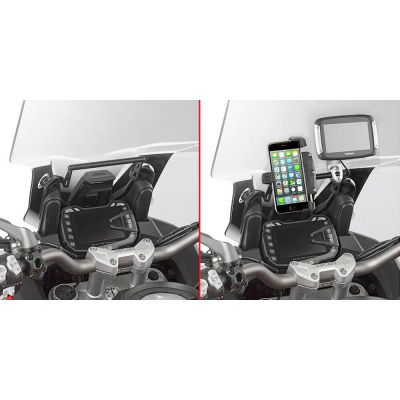 Traversino GIVI FB7408 Porta GPS Smartphone per Ducati Multistrada
