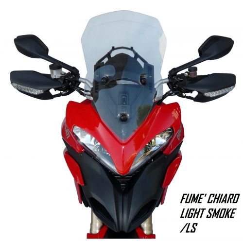 Fabbri Cupolino Fumè Chiaro TOURING per Ducati Multistrada 1200 2009 / 2012