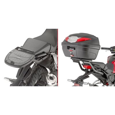 GIVI Attacco posteriore per bauletto MONOLOCK per HONDA CB 125 R - CB 300 R 2018 / 2023