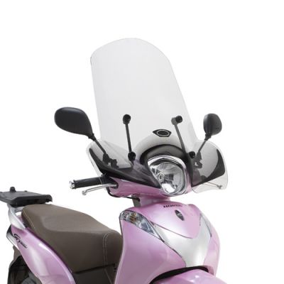 Kit Parabrezza GIVI 1125A Trasparente con Attacchi A1125A per SH Mode 125 2013-2020