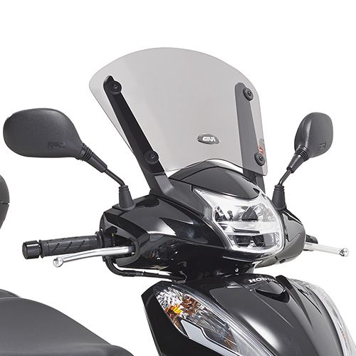 Cupolino GIVI D1143S Basso Sportivo Fumé per Honda SH 300i 2015-2020