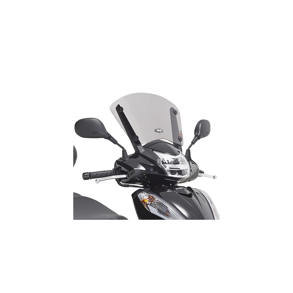 Cupolino GIVI D1143S Basso Sportivo Fumé per Honda SH 300i 2015-2020