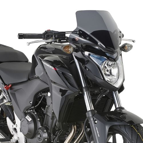 Cupolino GIVI A1126 Fumé con Attacchi per Moto Honda CB 500 F 13-15
