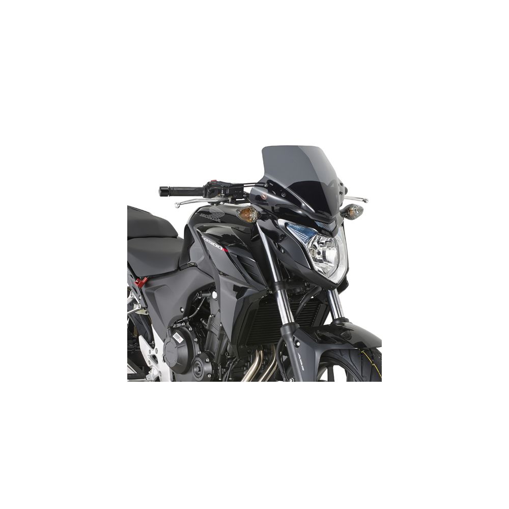 Cupolino GIVI A1126 Fumé con Attacchi per Moto Honda CB 500 F 13-15