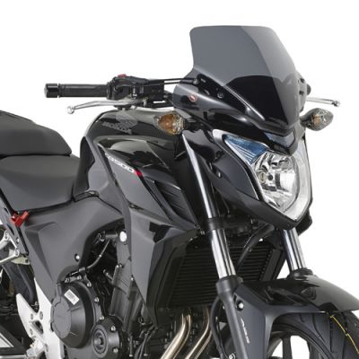 Cupolino GIVI A1126 Fumé con Attacchi per Moto Honda CB 500 F 13-15