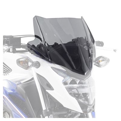 GIVI Cupolino fumé con attacchi per HONDA CB 500 F 2019 / 2023