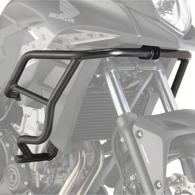 Paramotore GIVI TN1121 Nero Tubolare 25mm per Moto Honda CB 500 X 13-18