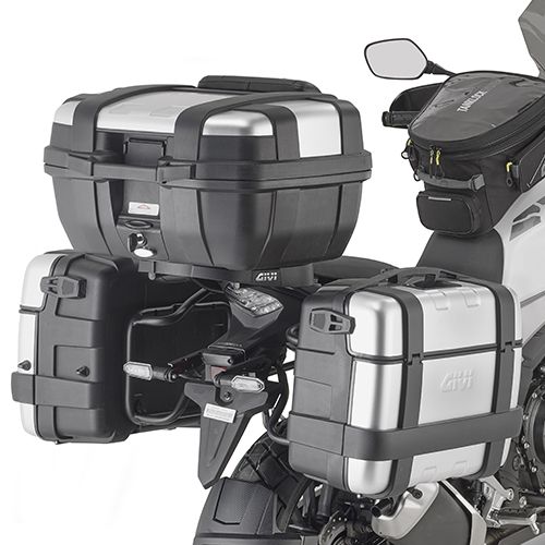 GIVI Portavaligie laterale PL ONE-FIT per valigie MONOKEY per HONDA CB 500 X 2019 / 2023 - NX 500 2024 / 2025