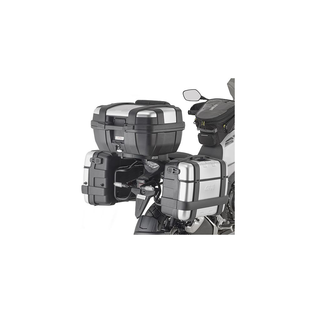 GIVI Portavaligie laterale PL ONE-FIT per valigie MONOKEY per HONDA CB 500 X 2019 / 2023 - NX 500 2024 / 2025
