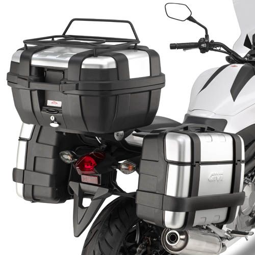 GIVI Portavaligie laterale per valigie MONOKEY - RETRO FIT HONDA NC 700 S - NC 700 X 2012 2013 - NC 750 S - NC 750 X 2014 2015