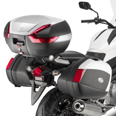 GIVI Portavaligie laterale per valigie V35 - V37 MONOKEY SIDE per HONDA NC 700 S - NC 700 X - NC 750 S - NC 750 X 2012 / 2015