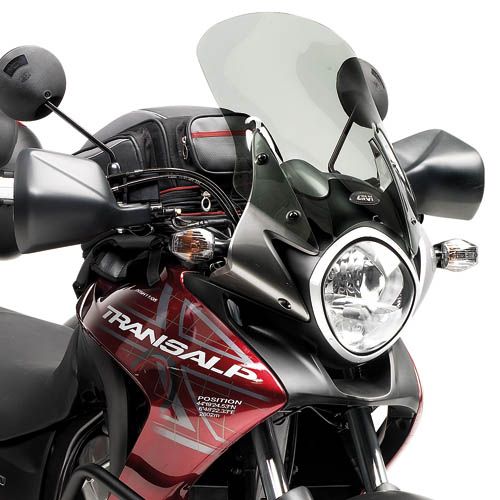 Cupolino GIVI D313S Fumé per Honda Transalp 700 2008 - 2013