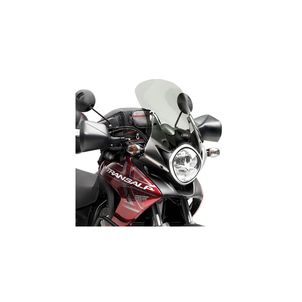 Cupolino GIVI D313S Fumé per Honda Transalp 700 2008 - 2013