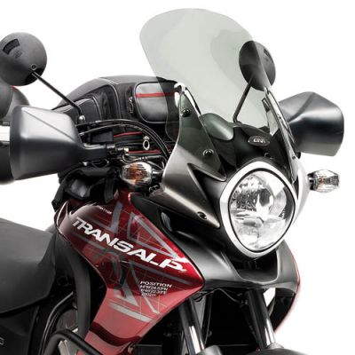 Cupolino GIVI D313S Fumé per Honda Transalp 700 2008 - 2013