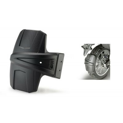 GIVI RM1146KIT Kit paraspruzzi RM02 con attacchi specifici per HONDA NC 750 S 2016 / 2020 - NC 750 X 2016 / 2026