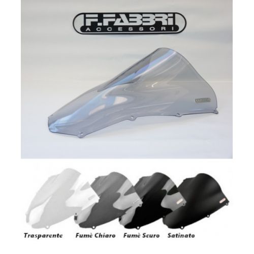 FABBRI Cupolino DOUBLE BUBBLE per APRILIA RSV 1000 R FACTORY 2004 2005 2006 2007 2008