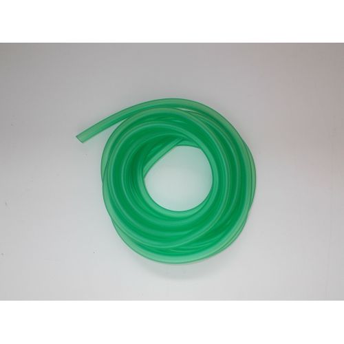 Tubo silicone verde trasparente diametro 7x12 mm - 5 metri