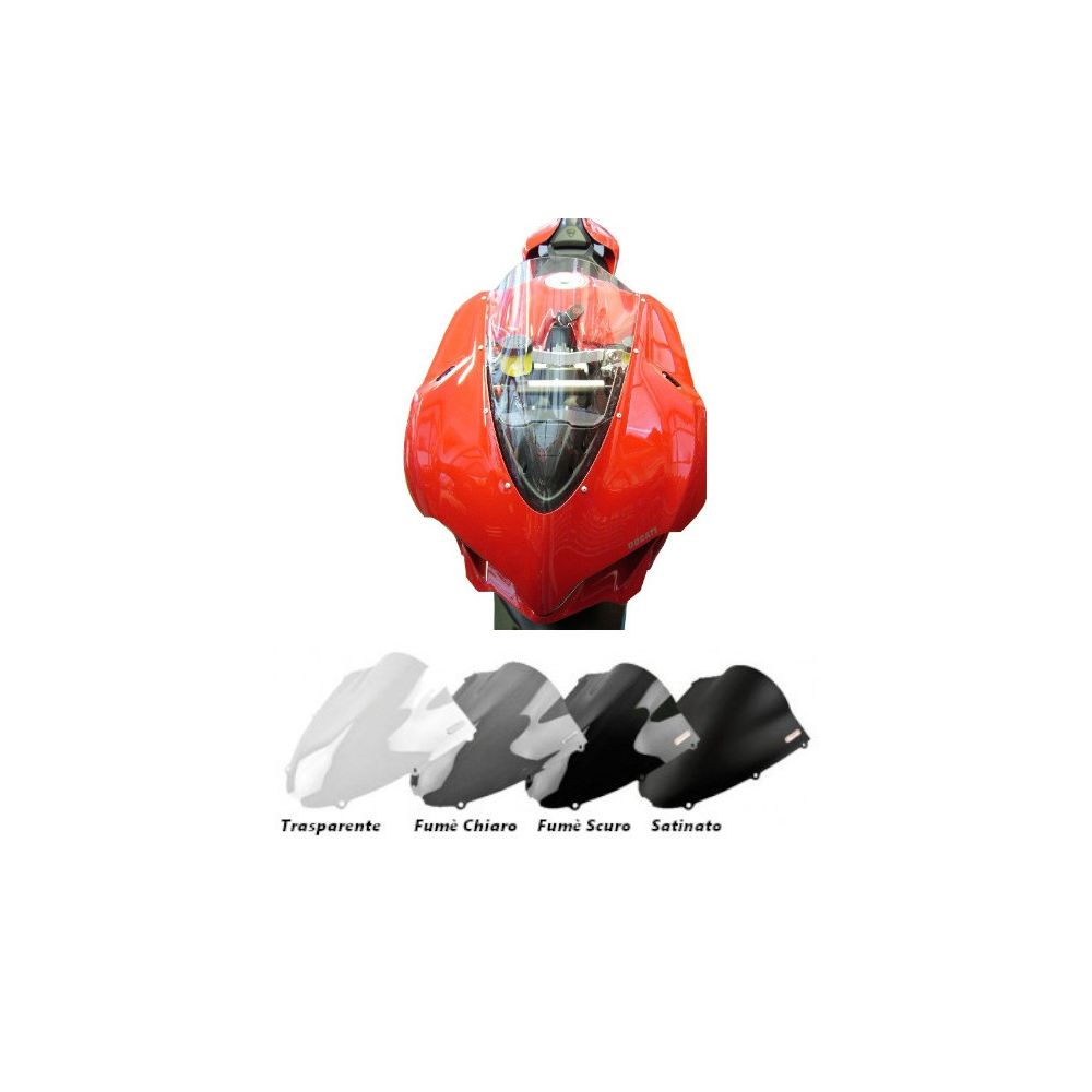 FABBRI Cupolino DOUBLE BUBBLE per DUCATI PANIGALE 899 2015 - PANIGALE 959 2015 / 2019 - PANIGALE 1299 2015 / 2017