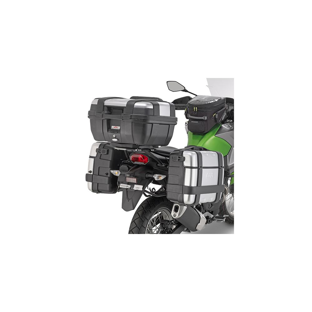 GIVI Portavaligie laterale per valigie MONOKEY - RETRO FIT per KAWASAKI VERSYS-X 300 2017 / 2026
