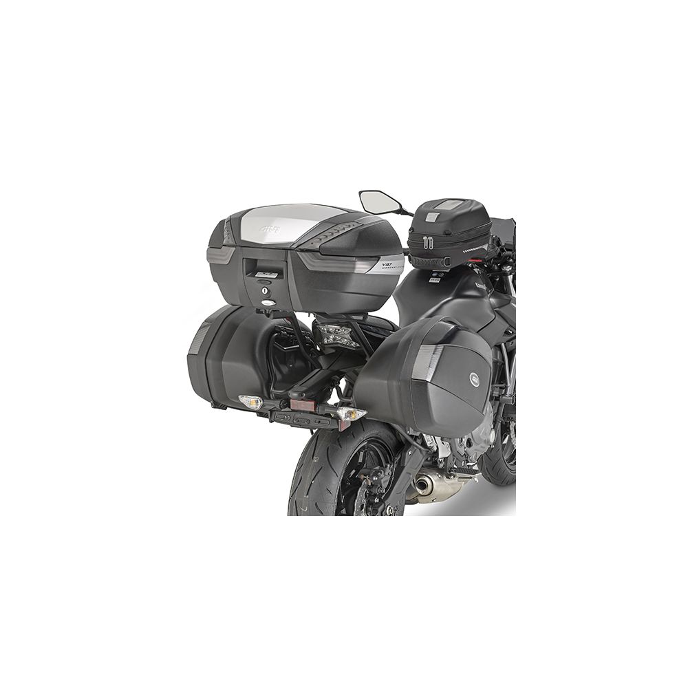 GIVI Portavaligie laterale per valigie V35 - V37 MONOKEY SIDE per KAWASAKI Z 650 2017 / 2026 - Z 650 S 2026