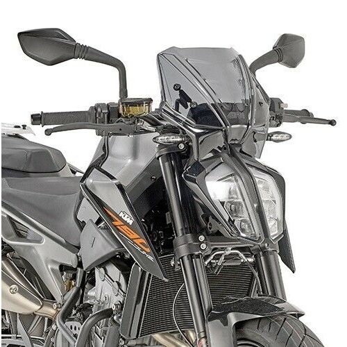 Cupolino GIVI A7708 Fumé con Attacchi per KTM Duke 790 890 Duke R