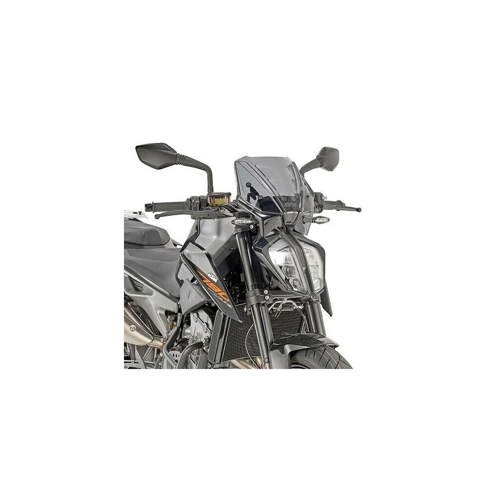 Cupolino GIVI A7708 Fumé con Attacchi per KTM Duke 790 890 Duke R