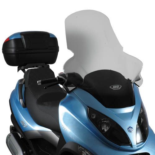 GIVI Parabrezza trasparente per PIAGGIO MP3 125 / 250 / 300 / 400 2006 / 2011