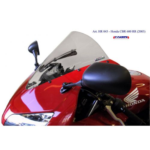 Fabbri Cupolino Trasparente SOLO PISTA Honda CBR 600 RR 2003 2004