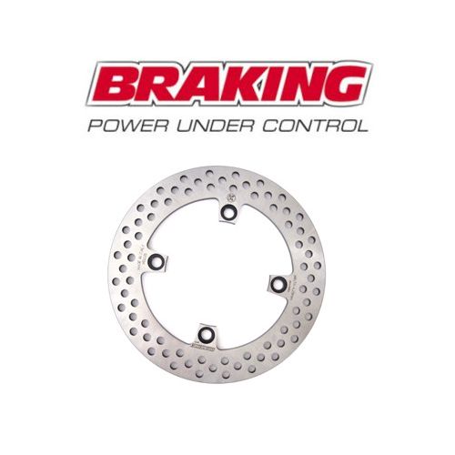 BRAKING HO22RI Disco Freno Posteriore Tondo Fisso R-FIX