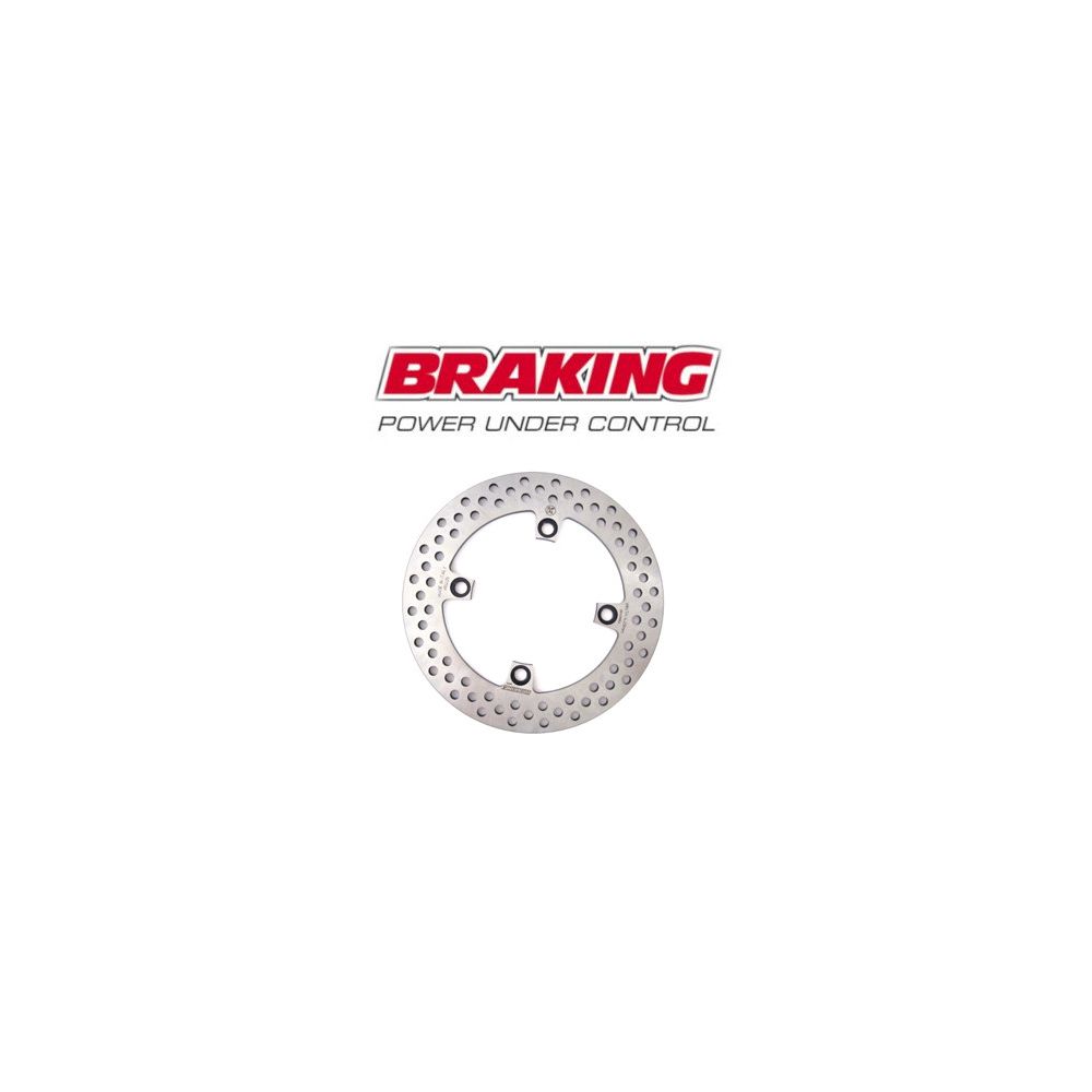 BRAKING HO22RI Disco Freno Posteriore Tondo Fisso R-FIX