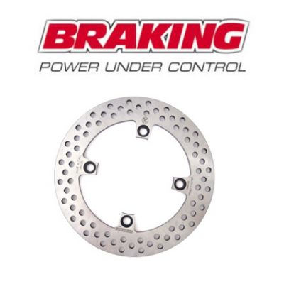BRAKING HO22RI Disco Freno Posteriore Tondo Fisso R-FIX