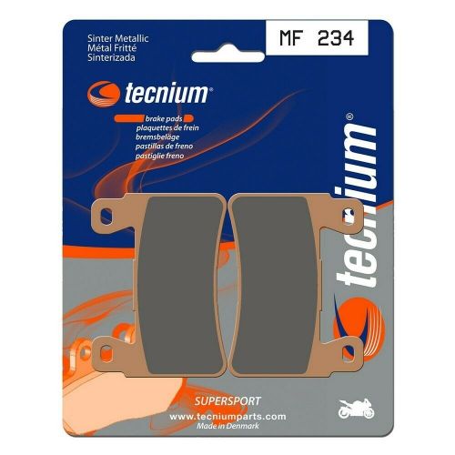 TECNIUM MF 234 coppia pastiglie freno anteriore sinterizzate